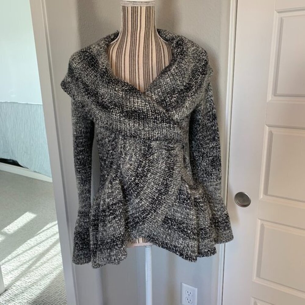 White House Black Market Wrap Sweater